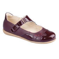 TW-229 (цв.12-бордовый) Туфли (закр.нос,натур.кожа)