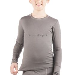 FC153 (№3, синий) Футболка для мальчиков с длинными рукавами