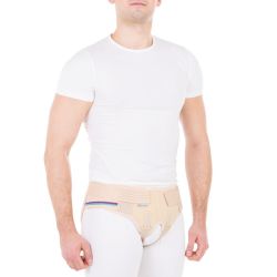 Т.29.91 (XL, черный) Бандаж грыжевой паховый