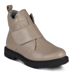 DTD-560 (цв.5-кофе) Полусапожки утепленные (Ремни на велкро)