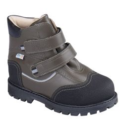 TW-543 (цв.12-хаки, 26) Ботинки (станд.задн., натур.мех, съемн.стелька)