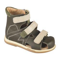 TW-274 (цв.3-хаки) Сандалеты ортопедические малосложные