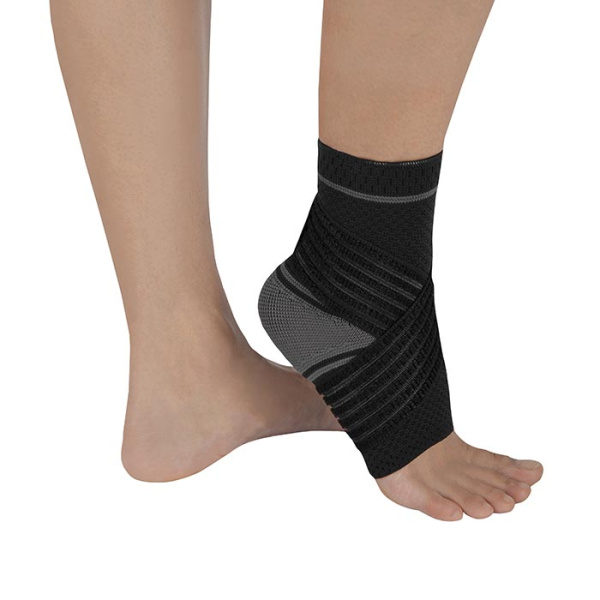 Бандаж компрессионный на голеностопный сустав со стяжкой Т-8683/3 Evolution Silver (Т.48.83) 