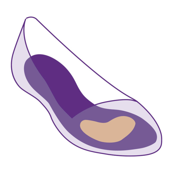 Пелоты Т-образные для переднего отдела стопы СТ-237  Trives