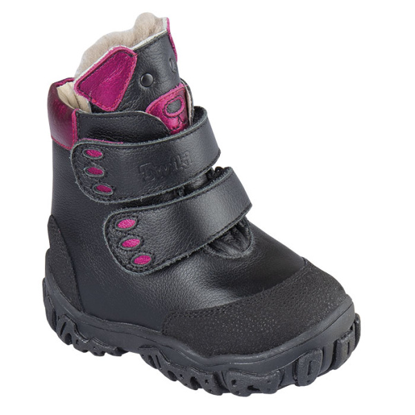 Ботинки детские утепленные с мехом TW-522-2  Twiki