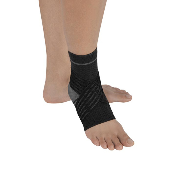 Бандаж компрессионный на голеностопный сустав со стяжкой Т-8683/3 Evolution Silver (Т.48.83) 